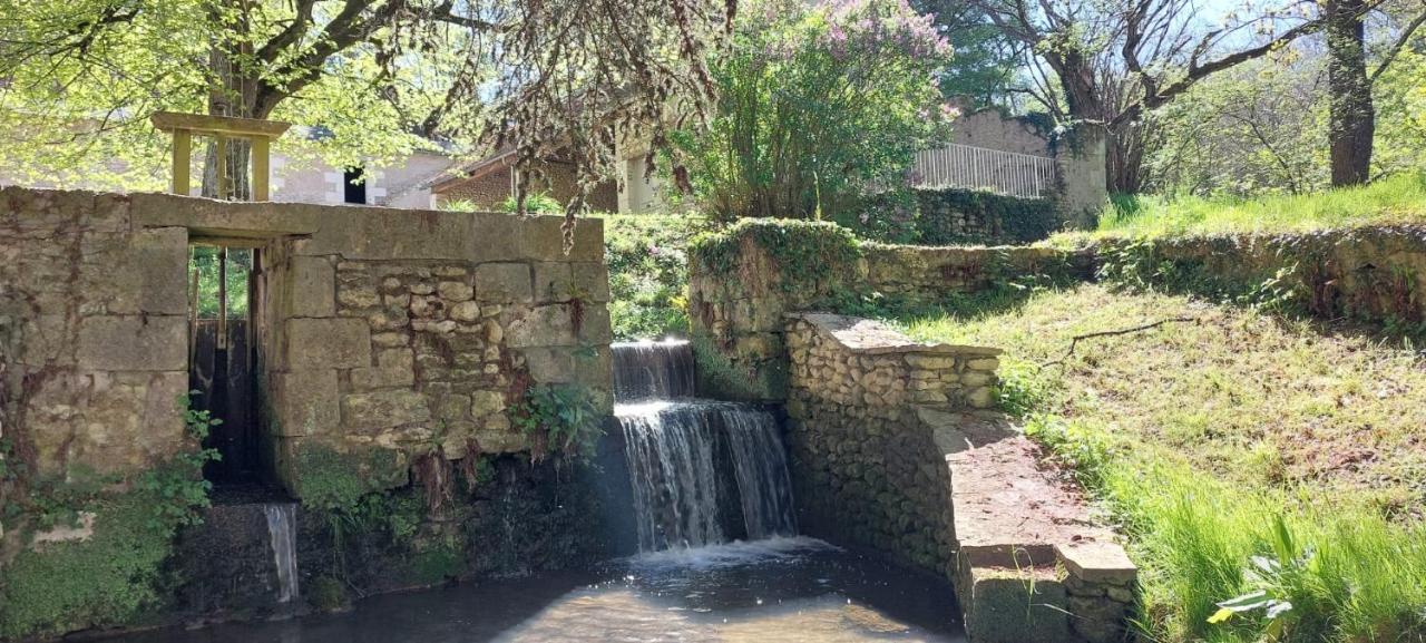 Le Moulin Du Mesnil Panzió Saint-Georges-sur-Cher Kültér fotó